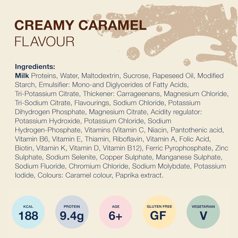 Actagain CREME Creamy Caramel 4x125g