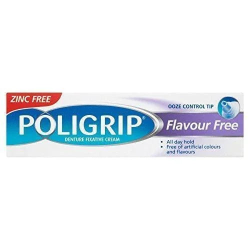 12 x Poligrip Flavour Free Cream 40g - Poligrip EasyMeds Pharmacy