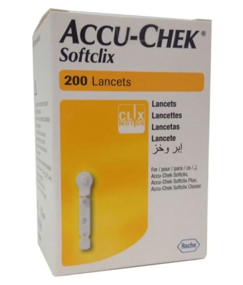 ACCU-CHEK Softclix Lancets 0.4mm/28 Gauge (200) - Accu-Chek EasyMeds Pharmacy