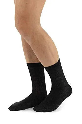 Dermasilk Comfort Socks Ankle Length, 1 Pair, Size 7-8.5