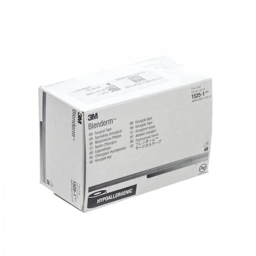 3M Blenderm Clear Occlusive Surgical Tape 2.5cm x 4.5m x 24 - 3M EasyMeds Pharmacy