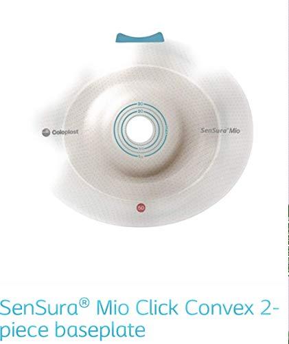 Sensura Mio Convex Click Plate Light Plate 50mm, Opening 15-30mm 16911 x 5 - Coloplast EasyMeds Pharmacy