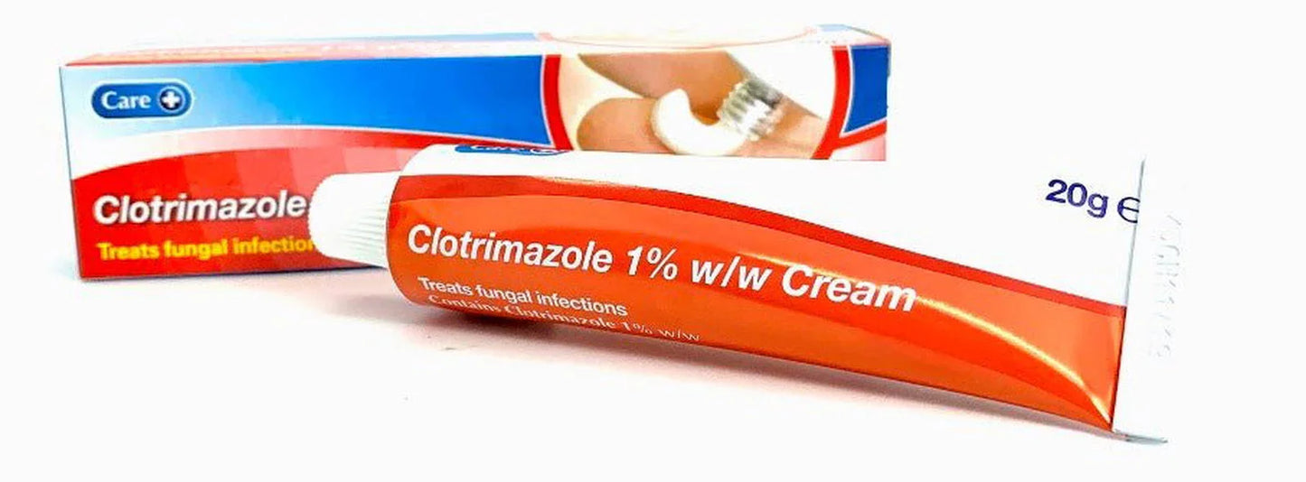 6 x Clotrimazole Cream 1% Fungal Skin Treatment 20g - EasyMeds Healthcare LTD EasyMeds Pharmacy