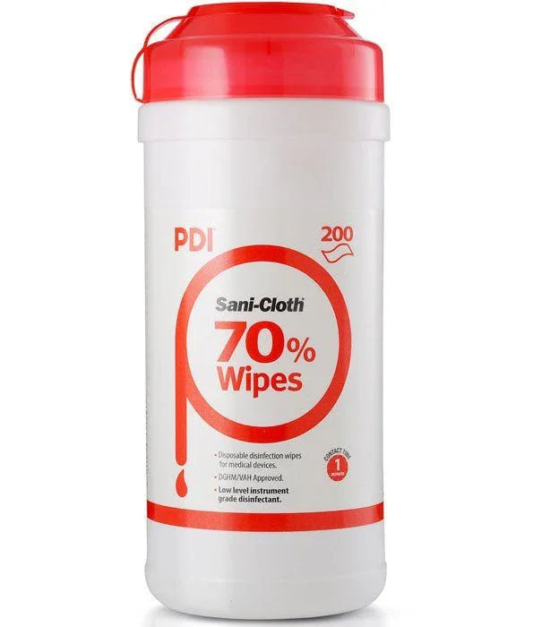 6 x Sani-Cloth 70% Alcohol Wipes (200 disinfectant wipes) - PDI EasyMeds Pharmacy