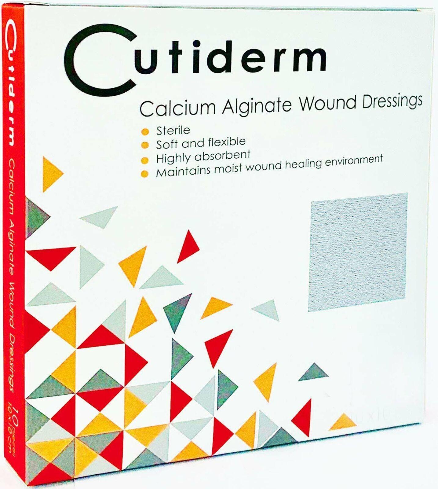 JFA Cutiderm Alginate Wound Dressing 5cm x 5cm x 10 - Cutiderm EasyMeds Pharmacy