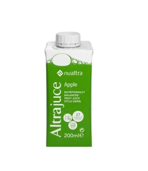 Nualtra Altrajuce High Energy Nutrional Supplement Drink | Apple | 200ml x 12 - Altrajuce EasyMeds Pharmacy