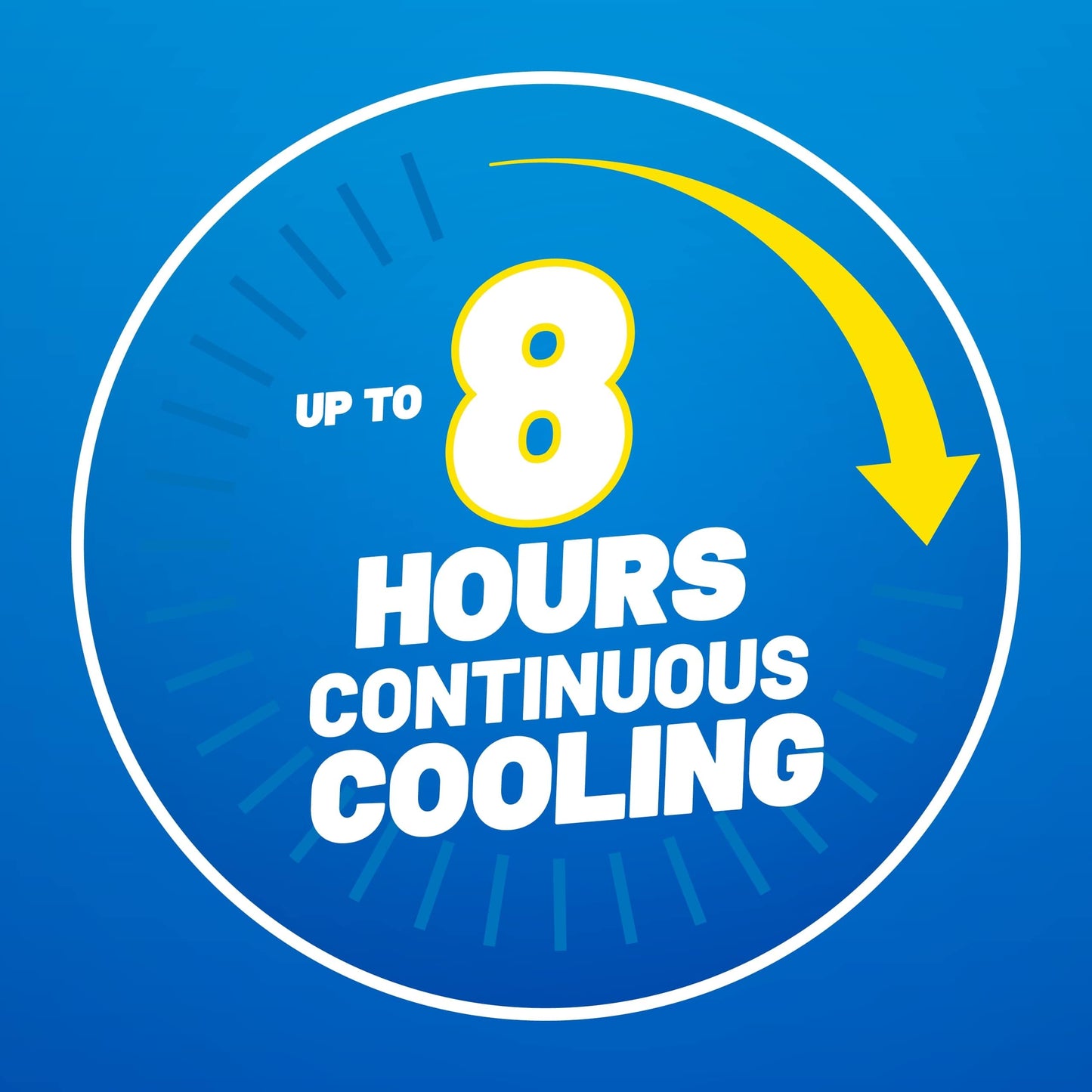 Kool n Soothe Migraine Cooling Strips - 4 Strips, blue