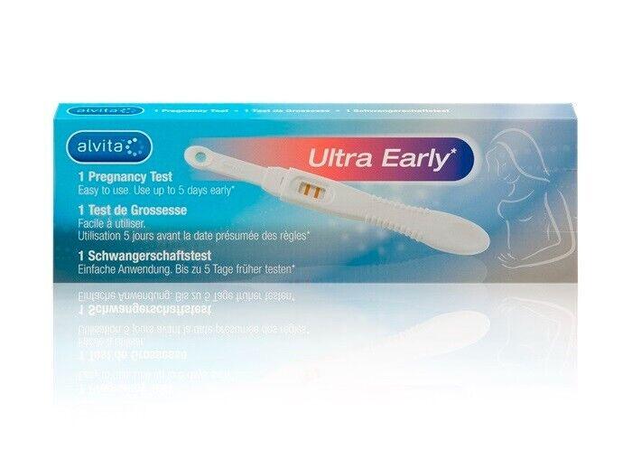 Alvita Ultra Early Mid Stream Pregnancy Test Kit (1 Test) - Alvita EasyMeds Pharmacy