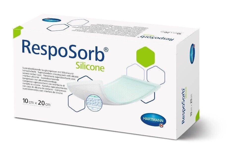 Resposorb Silicone Superabsorbent Wound Dressings/Pads 12.5cm x 12.5cm x 10 - Resposorb EasyMeds Pharmacy