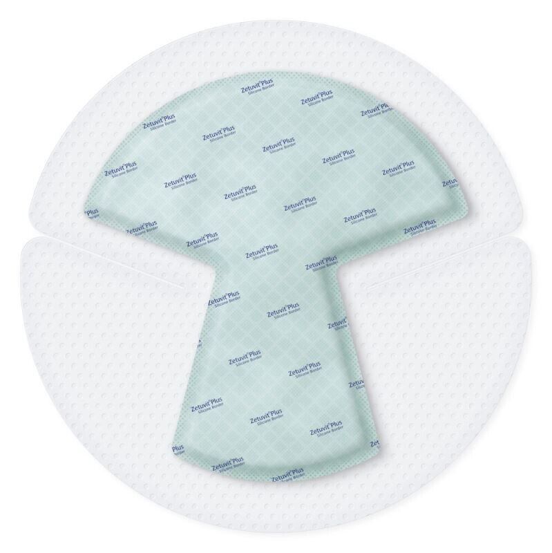Resposorb Silicone Border Heel Wound Dressing Pads 25cm x 25cm x 10 - Resposorb EasyMeds Pharmacy