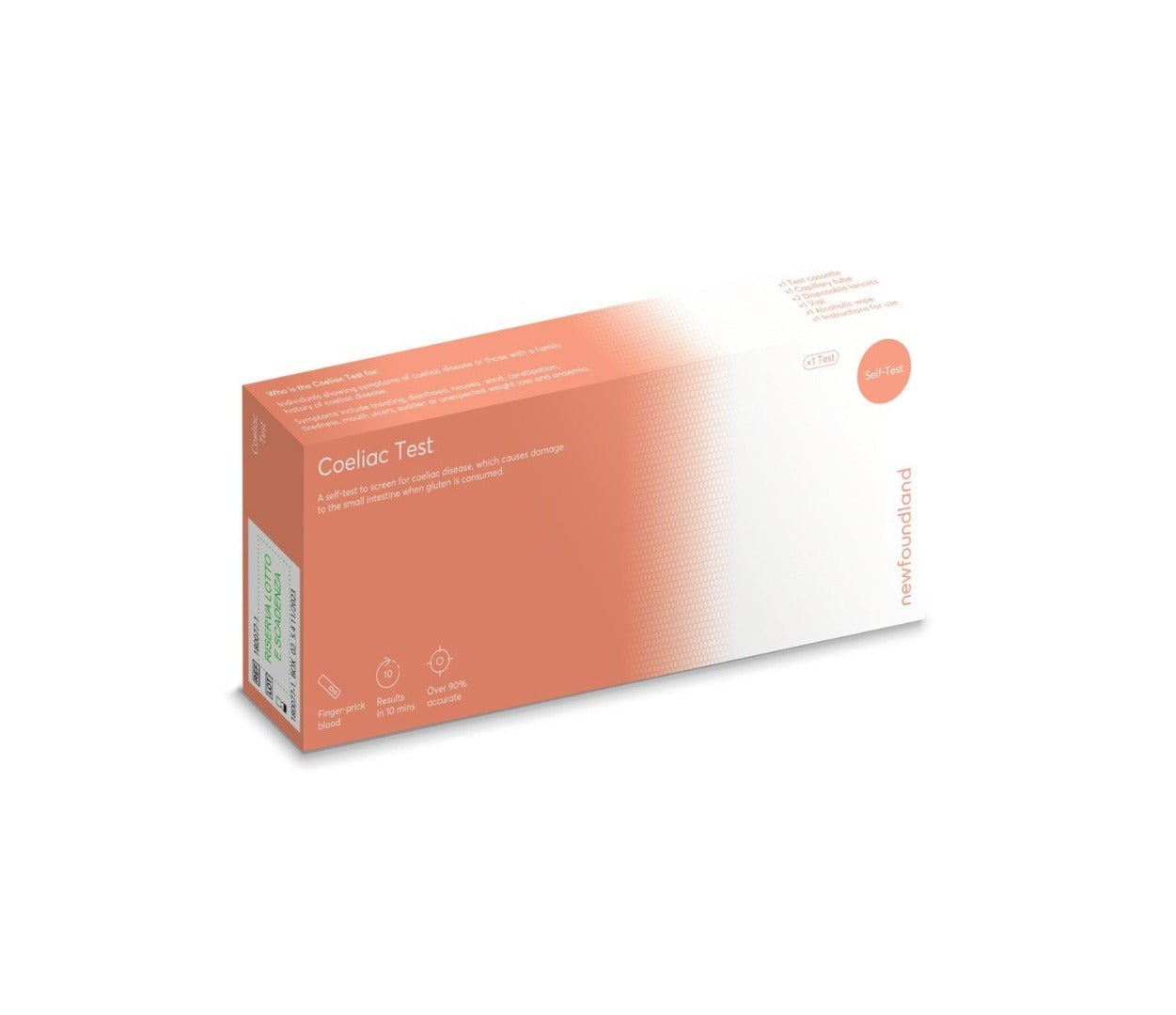 Coeliac Disease Test Kit | 99% Accurate Home Test for Gluten Allergy