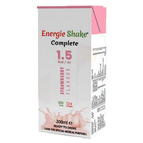 EnergieShake Complete 1.5kcal Liquid Strawberry 200ml x 12