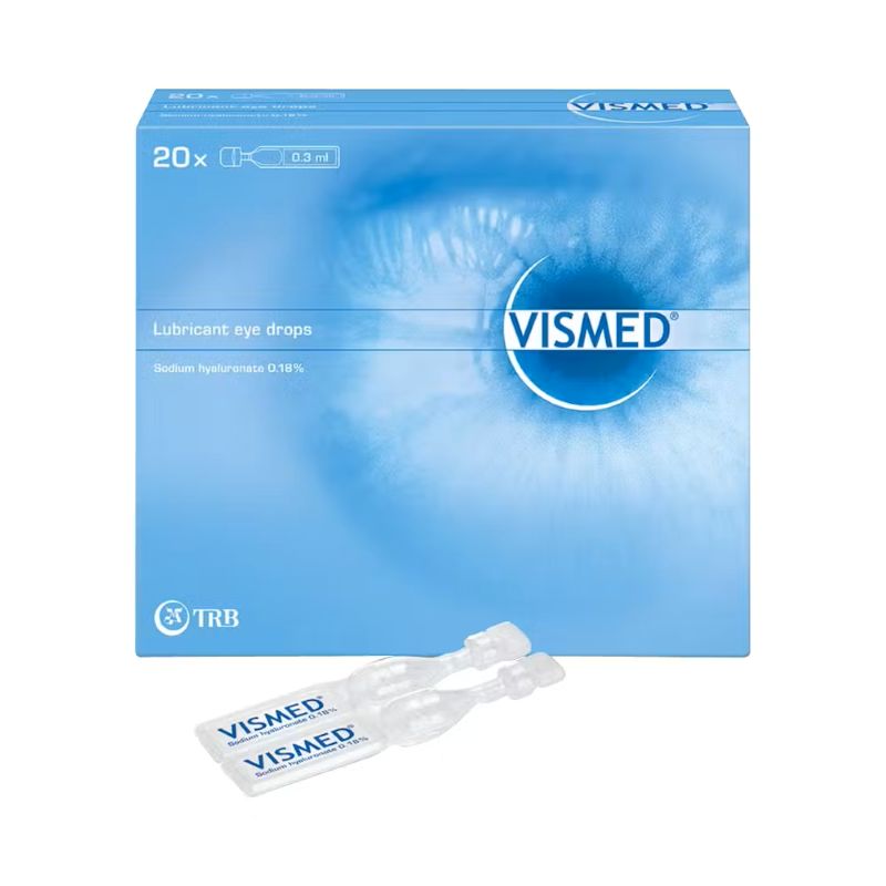 Vismed Lubricant Eye Drops Single Unit Dose 0.3ml x 20
