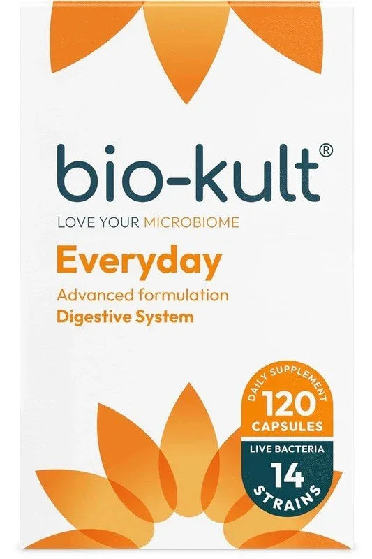 Bio-Kult Everyday Advanced Multi-Strain for Digestive System 120 Capsules x 3