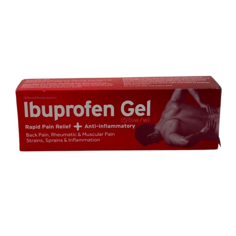 Ibuprofen Gel 5% 30g x 3 Packs | Anti-inflammatory Pain Relief