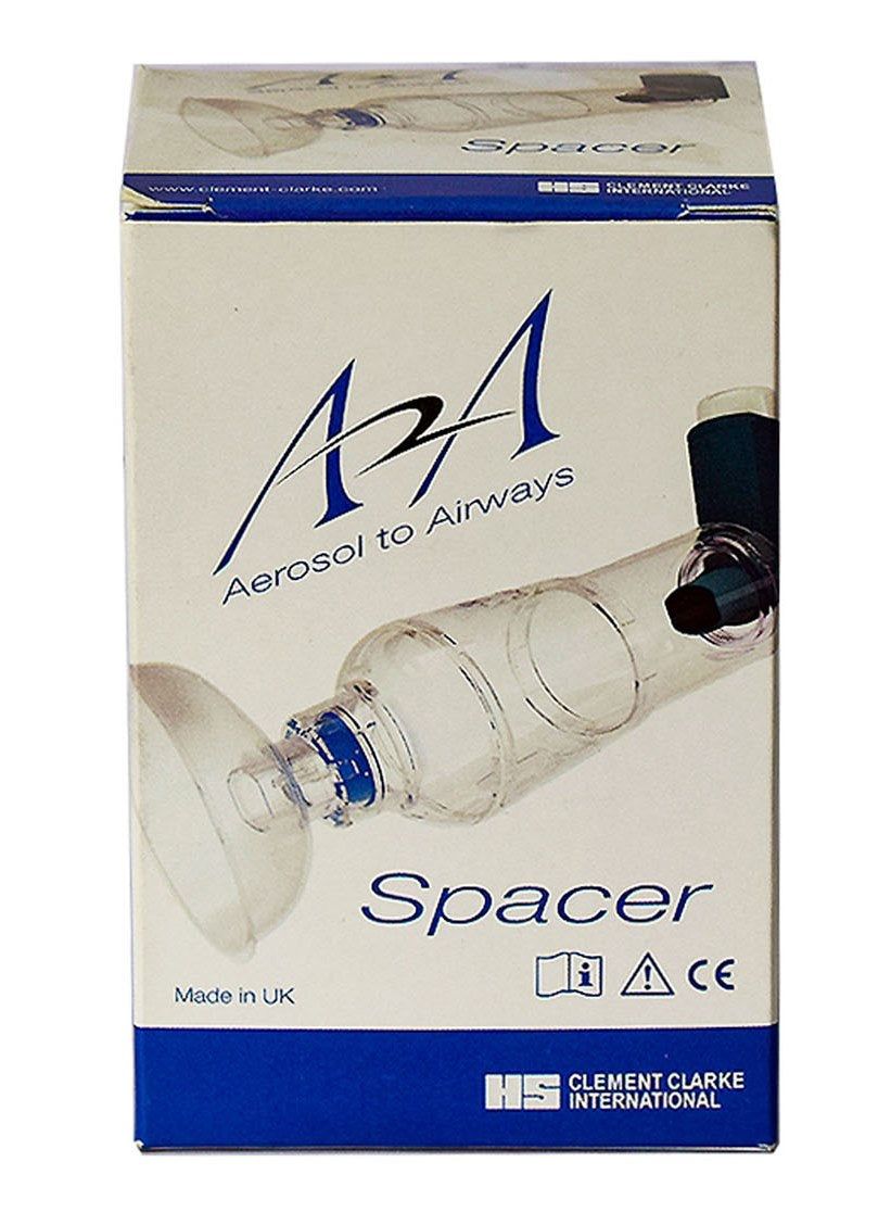 A2A Spacer And Small Mask - Clement Clarke Int. Ltd EasyMeds Pharmacy