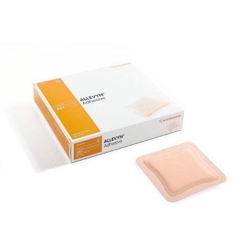 ALLEVYN Adhesive - 22.5cm x 22.5cm (x10) by Smith & Nephew - Smith & Nephew EasyMeds Pharmacy