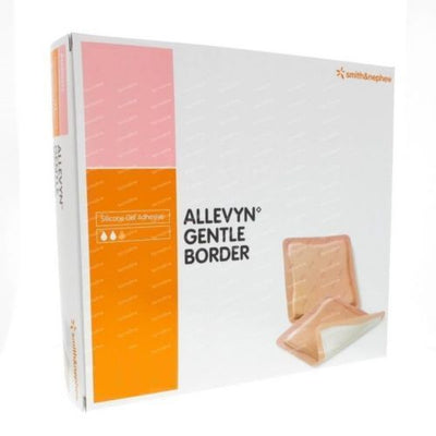 ALLEVYN Gentle Border 15cm x 15cm Adhesive foam dressings 66800975 -   Allevyn Gentle Border EasyMeds Pharmacy