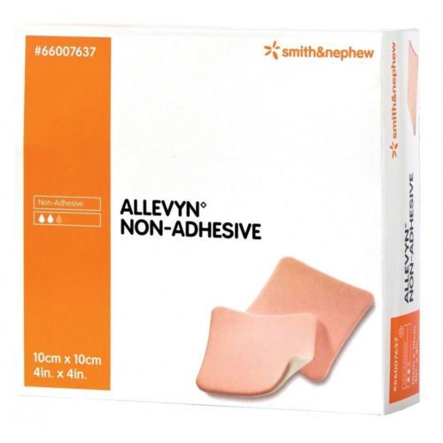 ALLEVYN Non-Adhesive 10cm x 10cm Advanced Foam Wound Dressings 66007637 -   Smith & Nephew EasyMeds Pharmacy