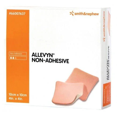 ALLEVYN Non-Adhesive 10cm x 10cm Advanced Foam Wound Dressings 66007637 - Smith & Nephew EasyMeds Pharmacy