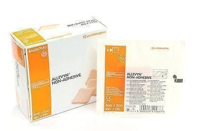 ALLEVYN Non-Adhesive 5cm x 5cm Advanced Foam Dressings -   Smith & Nephew EasyMeds Pharmacy