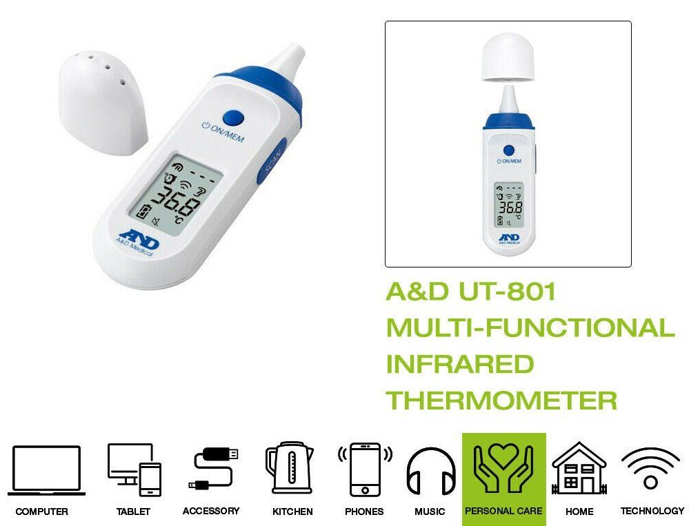 A & D Medical UT-801 Infrared Thermometer - A&D Medical EasyMeds Pharmacy