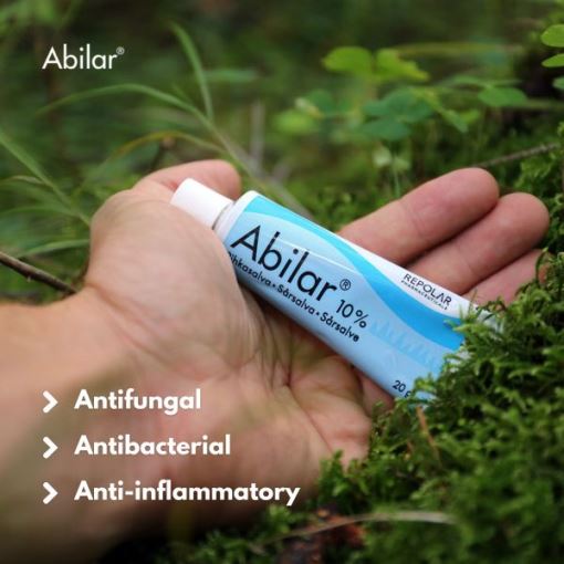 Abilar 10% Wound Healing Ointment | Antibacterial & Antifungal (for Scratches, Wounds, Burns, Ulcers)