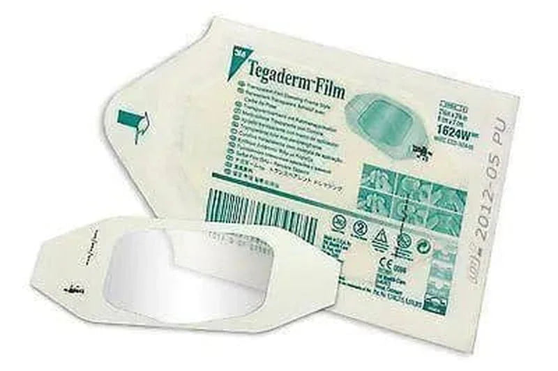 Tegaderm Film Dressing 6cm x 7cm 3M - Tattoo/Burns/Wounds/Abrasions 1624DT - 3M EasyMeds Pharmacy