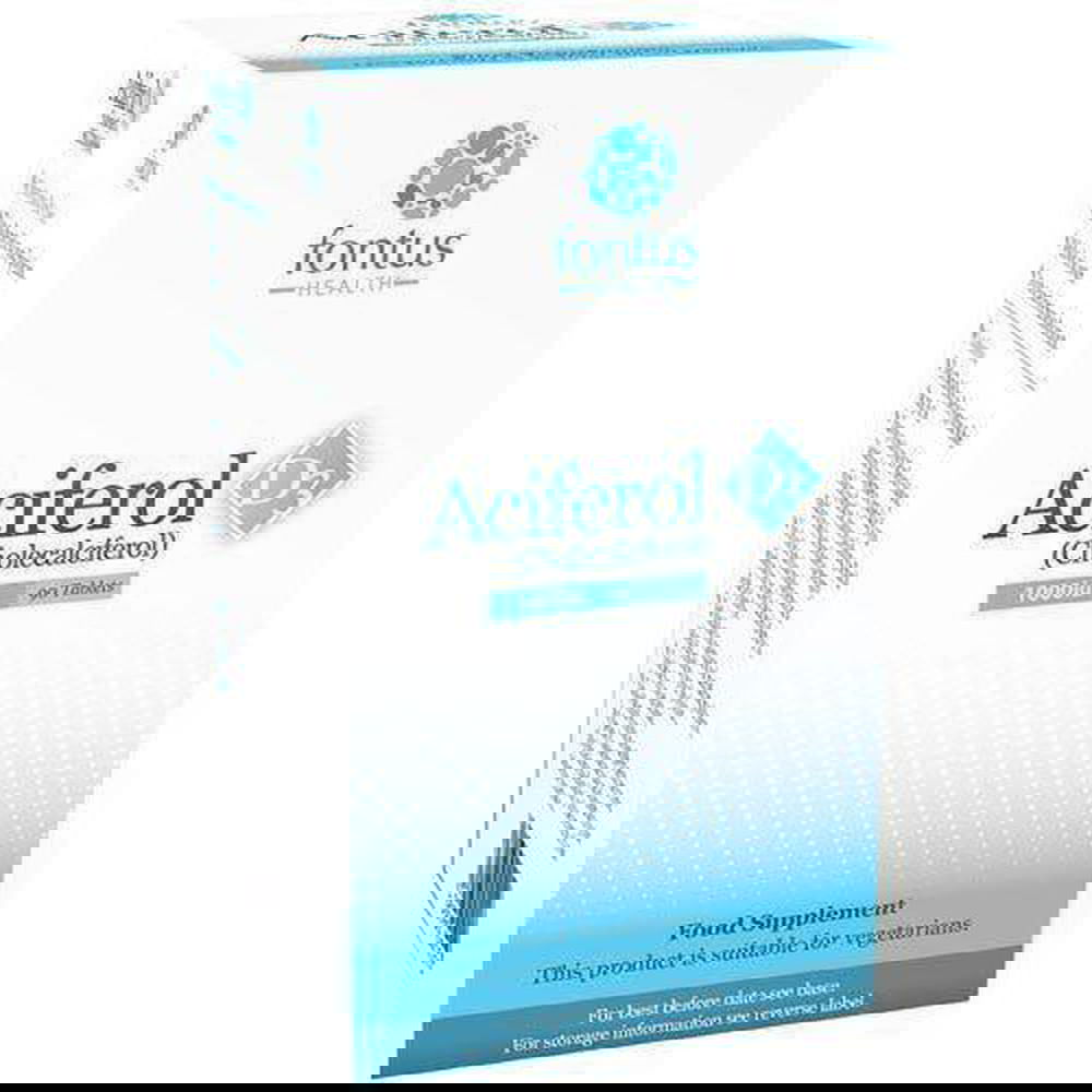 Aciferol D3 1000iu Tablets x 90 - Fontus Health EasyMeds Pharmacy