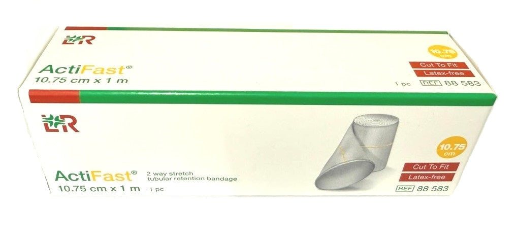 Acti-Fast Actifast Yellow Elasticated Viscose Stockinette 10.75cm x 1M x 5