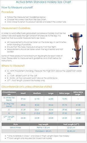 ActiLymph Class 1 Below Knee Closed Toe Compression Stockings 18-21 mmHg - Actilymph EasyMeds Pharmacy