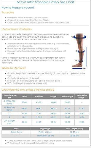 ActiLymph Class 1 Below Knee Closed Toe Compression Stockings 18-21 mmHg - Actilymph EasyMeds Pharmacy