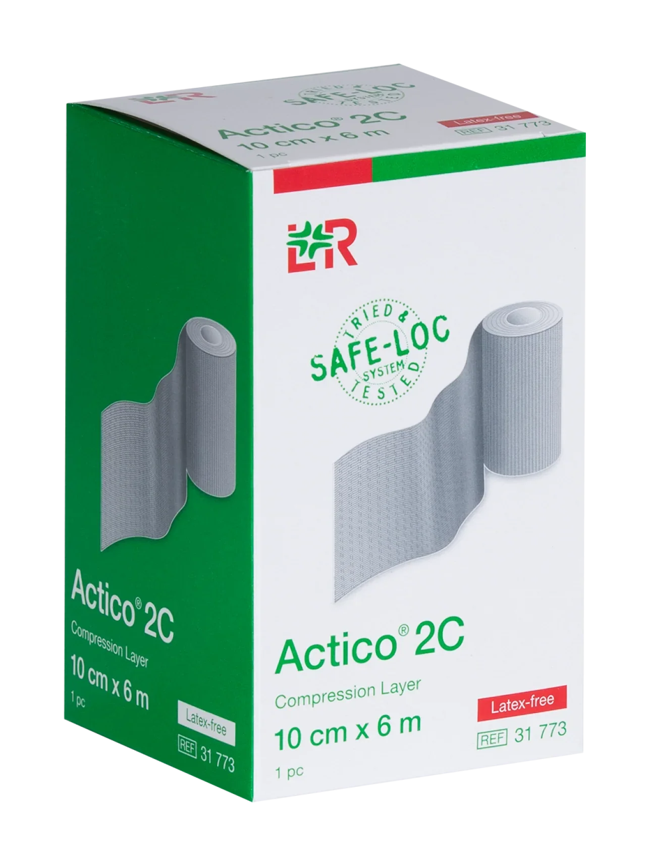 Actico 2C Comfort Layer 2 Leg Ulcer Bandage 10cm x 6M X 1 - L&R Medical UK LTD EasyMeds Pharmacy