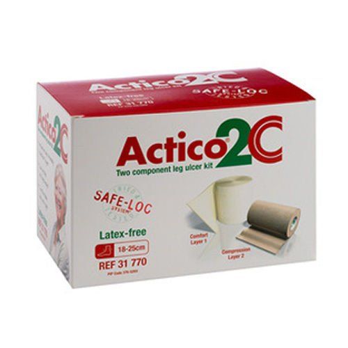 Actico 2C Latex-Free Leg Ulcer Kit STD 18cm x 25cm x 1 - Actico 2C EasyMeds Pharmacy