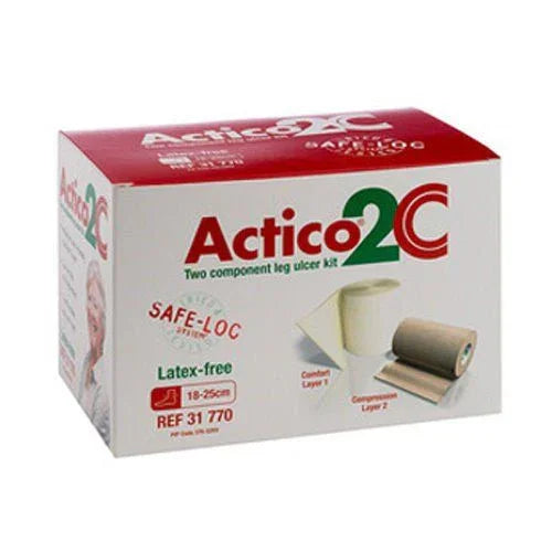 Actico 2C Latex-Free Leg Ulcer Kit STD 18cm x 25cm x 1 - Actico 2C EasyMeds Pharmacy