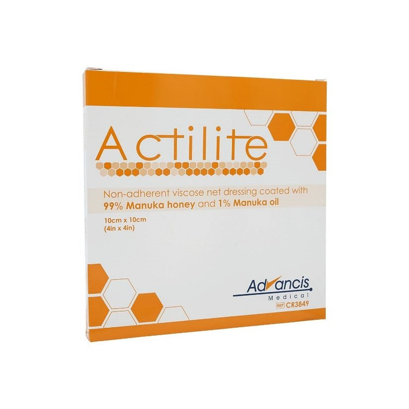 Actilite Manuka Honey Non-Adherent Dressing 10cm x 10cm