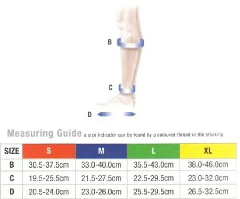 Activa Class 1 Unisex Patterned Support Socks Black Large - Activa EasyMeds Pharmacy