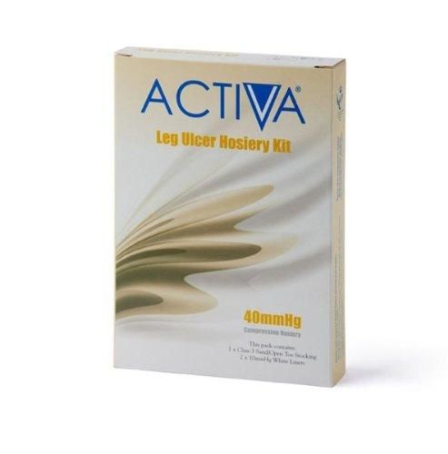 Activa Hosiery Kit Below Knee Stocking and Liner Large - Activa EasyMeds Pharmacy