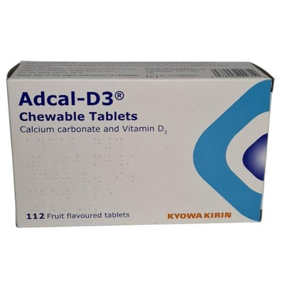 Adcal-D3 Chewable Tablets Fruit Flavoured x 112 -   Kyowa Kirin EasyMeds Pharmacy