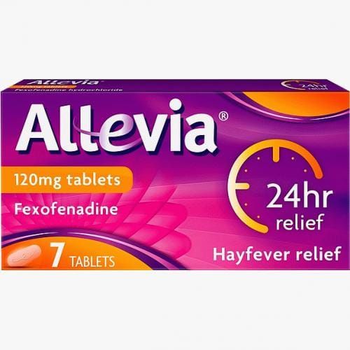 Allevia Tablets 120mg - Pack of 7 -   Opella EasyMeds Pharmacy