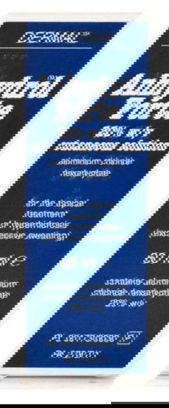 Anhydrol Forte Roll On 20% Anti-Perspirant Treatment 60ml - Anhydrol EasyMeds Pharmacy