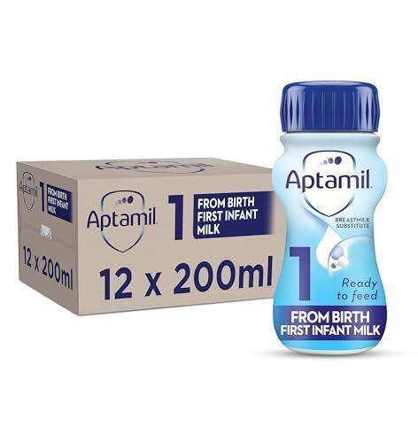 Aptamil 1 First Infant Baby Milk Ready to Use Formula 200ml x 12 - Aptamil EasyMeds Pharmacy