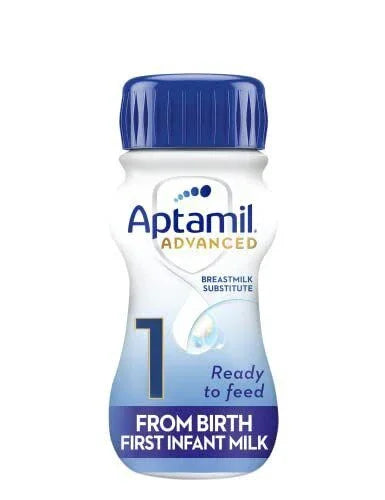 Aptamil Advanced 1 First Infant Milk from Birth Ready To Feed 200ml x 12 - Aptamil EasyMeds Pharmacy