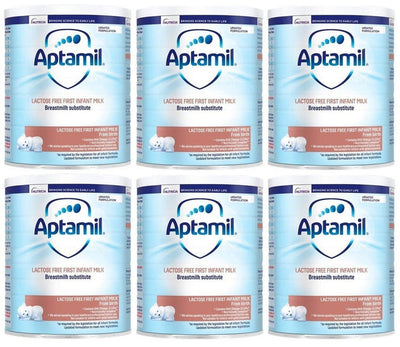 Aptamil Lactose Free Baby Milk Powder Formula 400g x 6 -   Aptamil EasyMeds Pharmacy