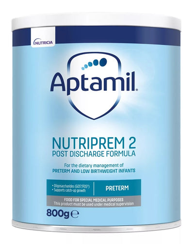 Aptamil (Previously Cow & Gate) Nutriprem 2 800g Post Discharge Baby Formula