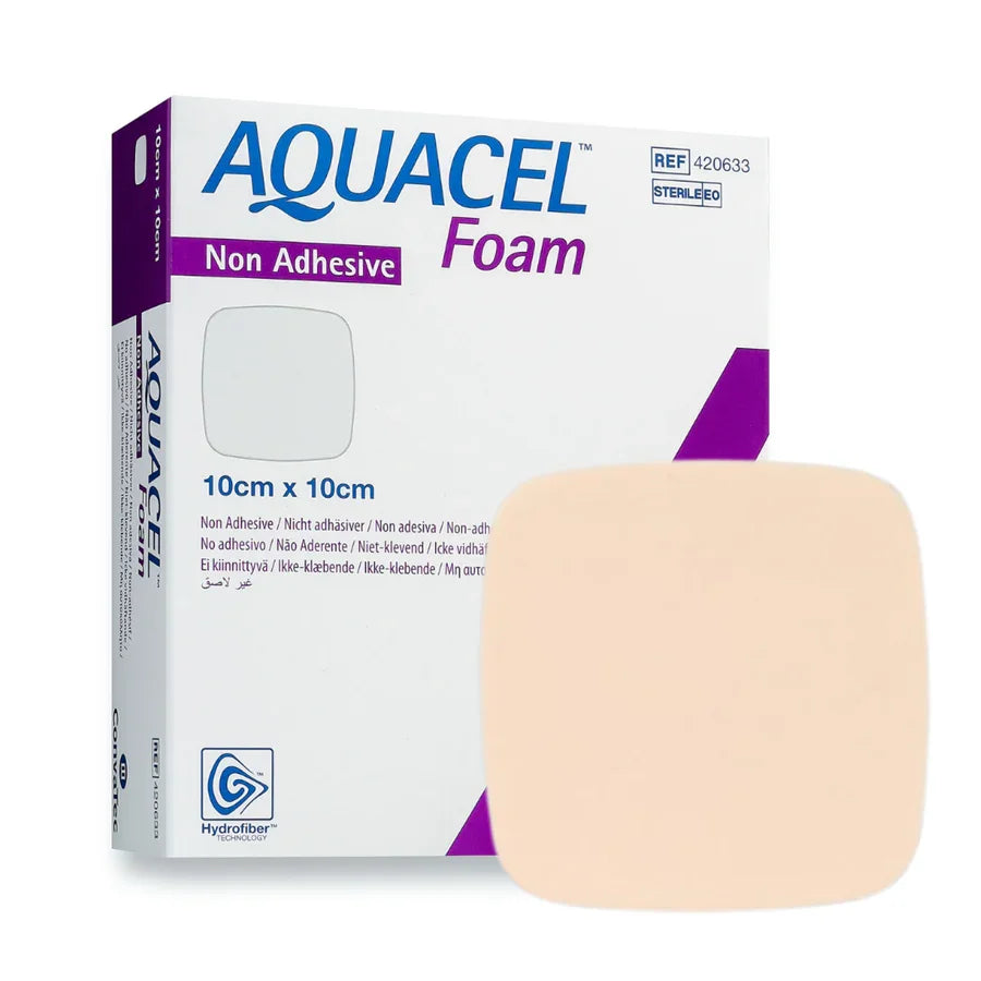 Aquacel Foam Non Adhesive Dressings 10cm x 10cm 420633