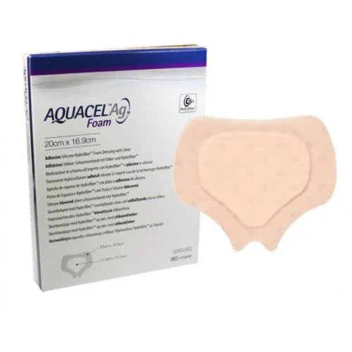 Aquacel Ag Foam Sacral Sacrum Dressings 20cm x 16.9cm - Convatec EasyMeds Pharmacy