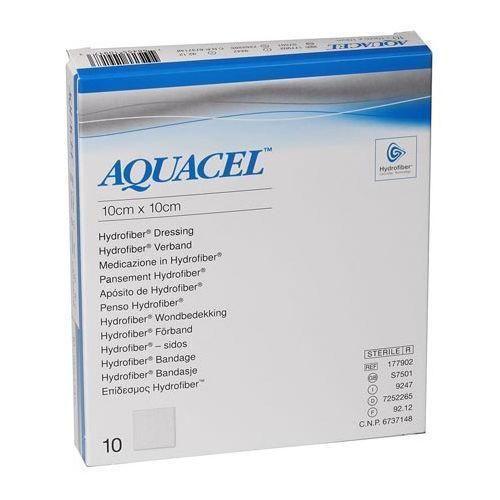 Aquacel Hydrofiber Dressing 10cm x 10cm x10 (Ulcers, Post-Op, Burns) - Convatec EasyMeds Pharmacy