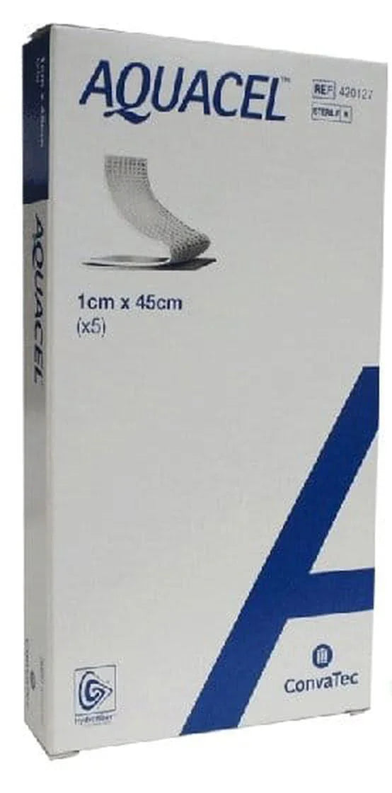 Aquacel Ribbon 1cm x 45cm Dressing x 5 - 420127 - ConvaTec EasyMeds Pharmacy