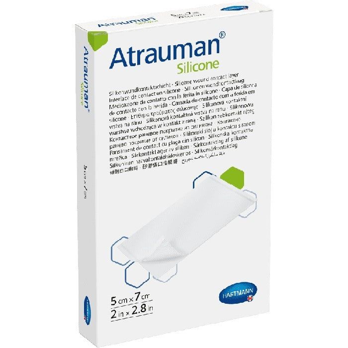 Atrauman Silicone Dressing 5cm x 7cm x 5 - Hartmann EasyMeds Pharmacy